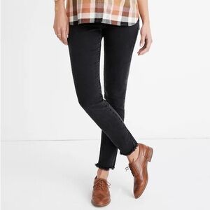 EUC Madewell Maternity Side-Panel Skinny Jeans